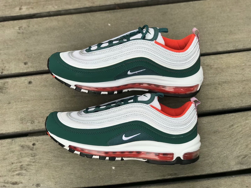 Authentic Nike Air Max 97 White-Green